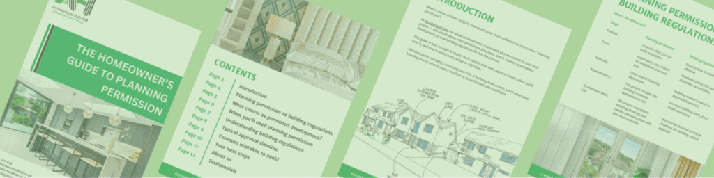 Architectural Hub Homeowners Guide to Planning Permission